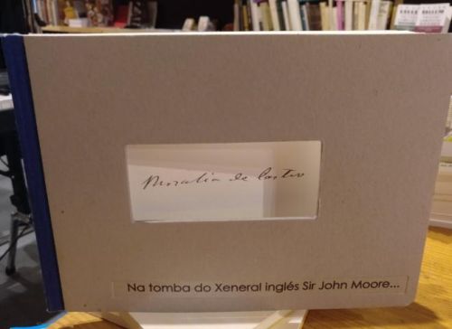 Portada do libro de Na tomba do xeneral inglés sir John Moore