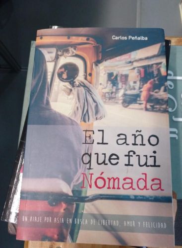 Portada do libro de Peñalba, El año que fui nómada
