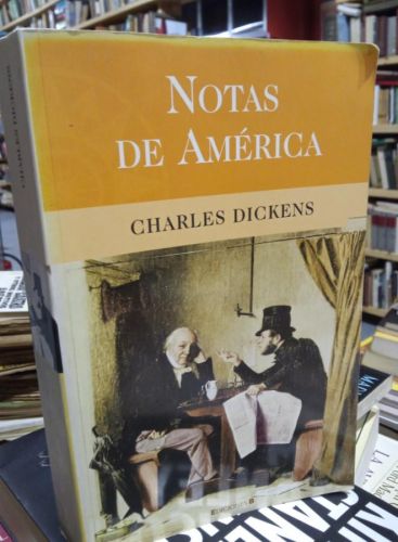Portada do libro de NOTAS DE AMERICA. DICKENS