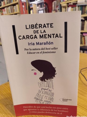 Portada do libro de Marañón, libérate de la carga mental