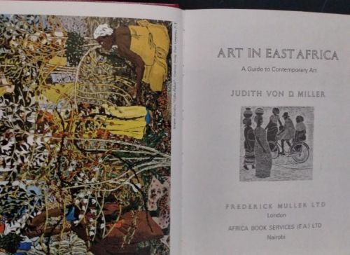 Portada do libro de Von D. Miller - Art in East Africa