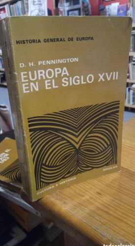 Portada do libro de EUROPA EN EL SIGLO XVII. D. H. PENNINGTON. BUEN ESTADO