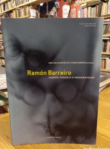 Portada do libro de Ramón Barreiro humor, parodia e modernidade