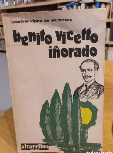 Portada del libro de Benito Vicetto iñorado