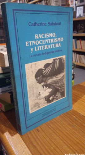 Portada do libro de RACISMO ETNOCENTRISMO Y LITERATURA. SAINTOUL