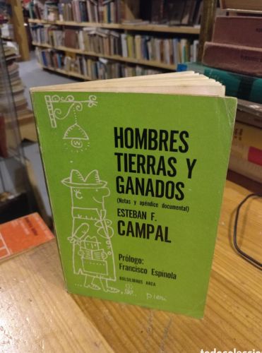 Portada do libro de Campal, hombres tierras y ganados