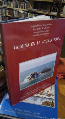 Portada do libro de LA MINA EN LA ACCION NAVAL VV.AA