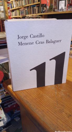Portada del libro de JORGE CASTILLO. MENENE GRAS BALAGUER