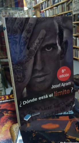 Portada del libro de DONDE ESTA EL LIMITE. JOSEF AJRAM. FIRMADO