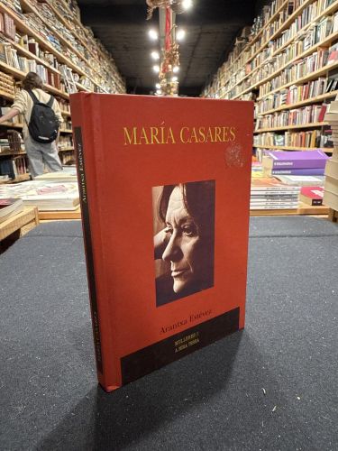 Portada do libro de María Casares