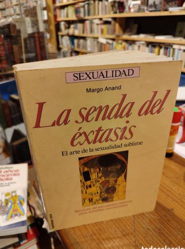 Portada do libro de LA SENDA DEL EXTASIS. ANAND.