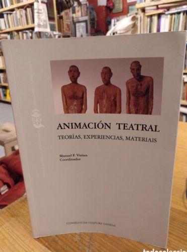 Portada do libro de Vieites, Animación teatral