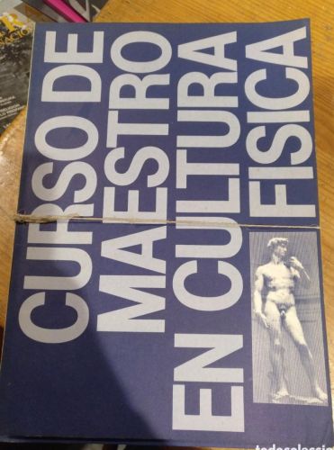 Portada do libro de Curso de maestro en cultura física (4 tomos)