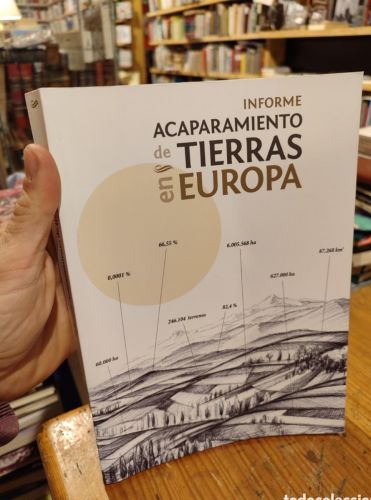 Portada do libro de INFORME ACAPARAMIENTO DE TIERRAS EN EUROPA.