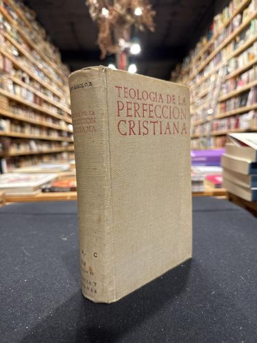 Portada del libro de Teología de la perfección cristiana