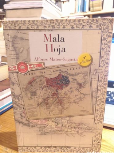 Portada do libro de Mateo-Sagasta, Mala Hoja