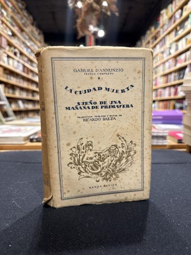 Portada del libro de La ciudad muerta / Sueño de una mañana de primavera