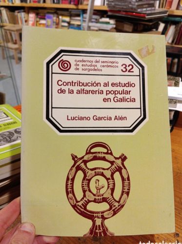 Portada do libro de García Alén, Contribución al estudio de la alfarería popular en Galicia