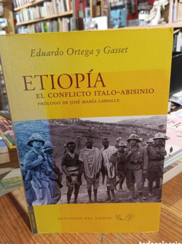 Portada do libro de Ortega y Gasset, Etiopía