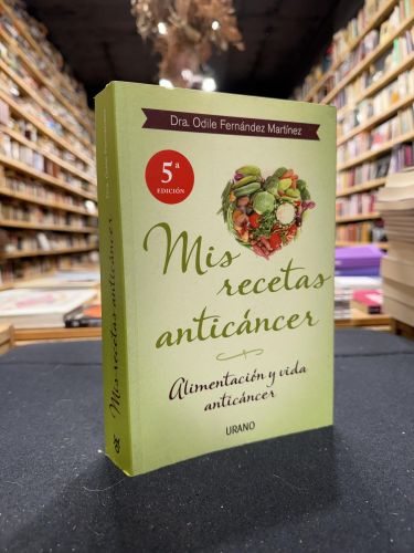 Portada do libro de Mis recetas anticáncer