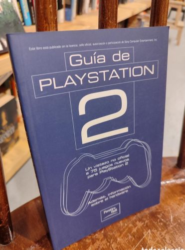 Portada do libro de GUIA DE PLAYSTATION 2. PRENTICE HALL