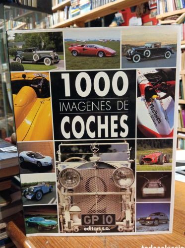 Portada del libro de 1000 imágenes de coches