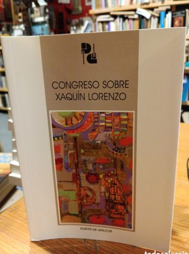 Portada do libro de Congreso sobre Xaquín Lorenzo