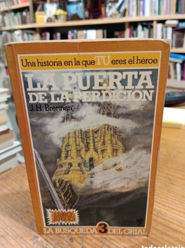 Portada do libro de La puerta de la perdición