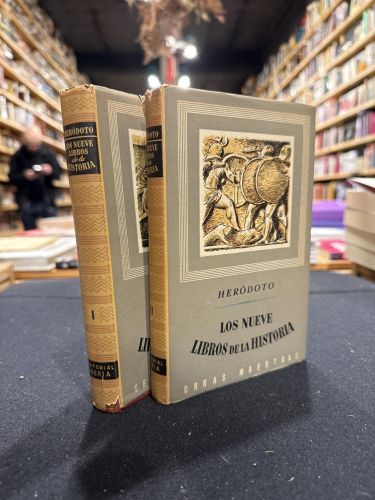 Portada do libro de Los nueve libros de la historia (2 tomos)