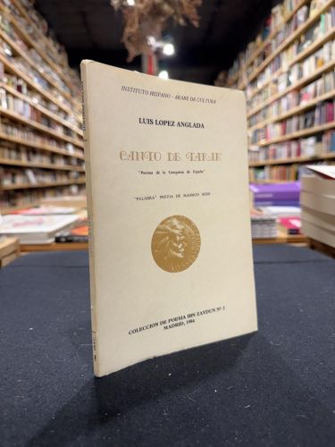 Portada do libro de Canto de Tarik