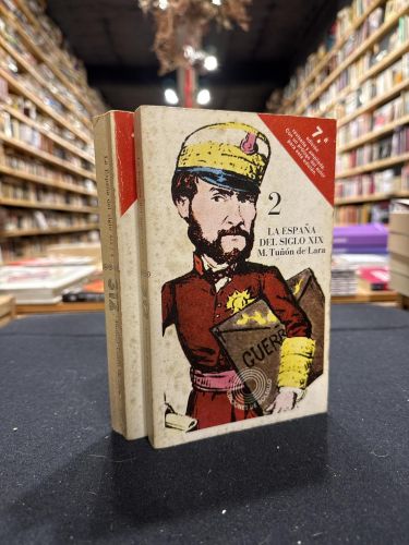 Portada do libro de La España del siglo XIX (2 tomos)