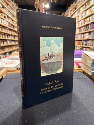 Portada del libro de Sálvora: Memoria dun naufraxio