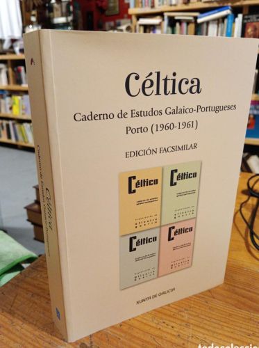 Portada do libro de Céltica Caderno de Estudos Galaico-Portugueses (edición facsimilar)