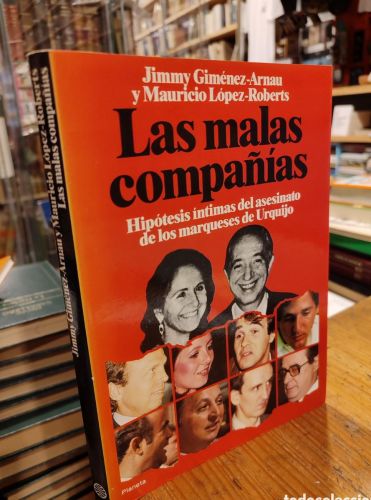 Portada do libro de LAS MALAS COMPAÑIAS. GIMENEZ-ARNAU. LOPEZ-ROBERTS
