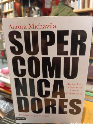 Portada do libro de Aurora Michavila, Supercomunicadores