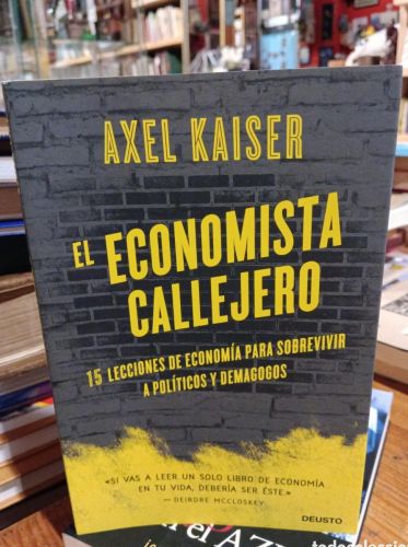 Portada do libro de Kaiser El economista callejero