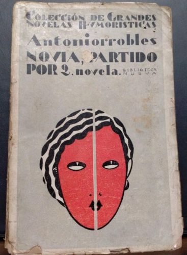 Portada do libro de Antoniorrobles - Novia, partido por 2