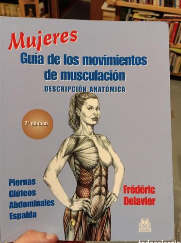 Portada do libro de Mujeres Guía de los movimientos de musculación