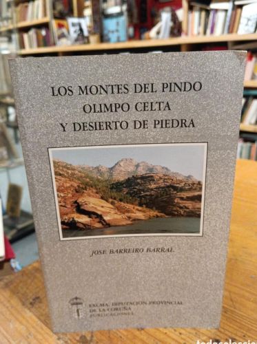 Portada do libro de Los montes del Pindo Olimpo celta y desierto de piedra