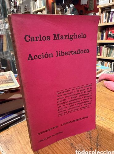 Portada do libro de ACCION LIBERTADORA. MARIGHELA