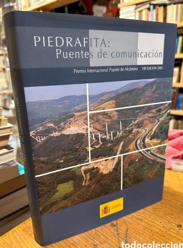 Portada do libro de PIEDRAFITA. PUENTES DE COMUNICACION.