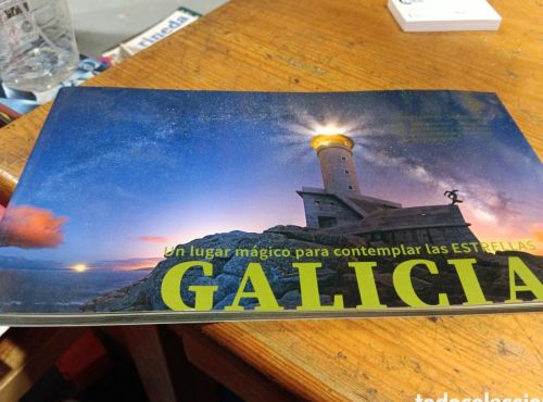 Portada do libro de Galicia, un lugar mágico para contemplar estrellas