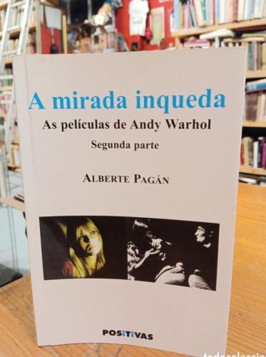 Portada do libro de Alberte Pagán, A mirada inqueda