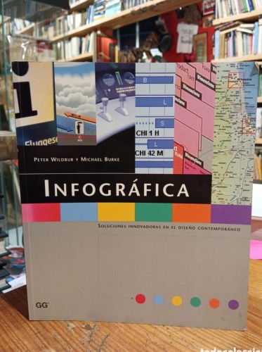 Portada do libro de Wildbur, Burke, Infográfica