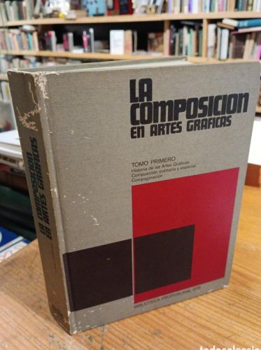 Portada do libro de La composición en artes gráficas