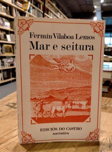 Portada do libro de Fermín Vilaboa Lemos - Mar e seitura
