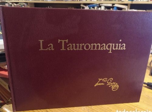 Portada do libro de Goya La tauromaquia