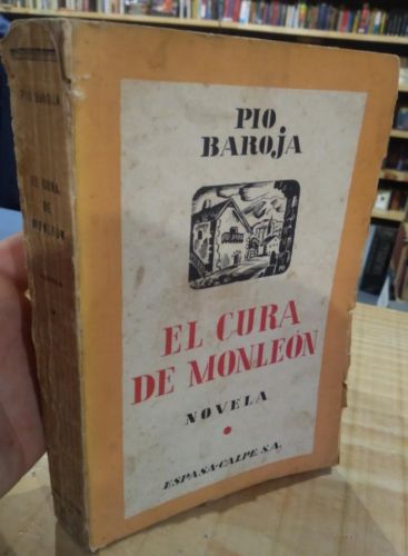 Portada do libro de EL CURA DE MONLEON. PIO BAROJA. 1936