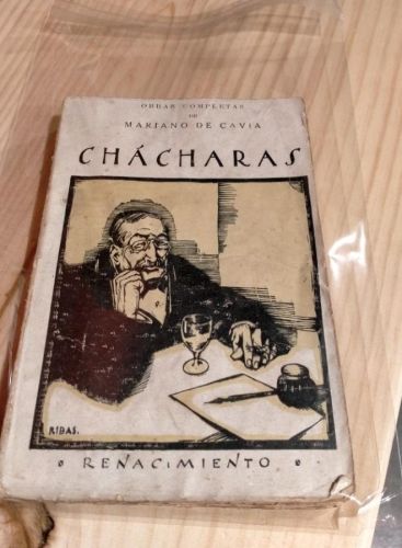 Portada do libro de Mariano de Cavia, Chácharas (1923)