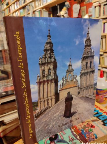 Portada do libro de LA GRACIA DE LA PEREGRINACION. SANTIAGO DE COMPOSTELA. BUJAK